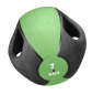 Preview: Esfera-Medizinball 7,0 kg, grün, mit zwei Griffen