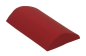 Preview: Lordosekissen 37 mal 23 mal x 7 cm mit Kunstlederbezug rot