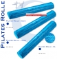Preview: Pilates-Rolle MEDIA (Halbrolle), L 90 x D 15 x H 7,5 cm, blaumeliert