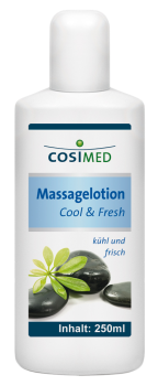 Massagelotion Cool & Fresh, 250 ml-Flasche