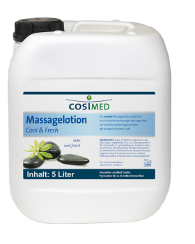 Massagelotion Cool & Fresh, 5 l-Kanister