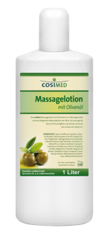 Massagelotion mit Olivenöl, 1 l-Flasche