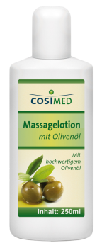 Massagelotion mit Olivenöl, 250 ml-Flasche