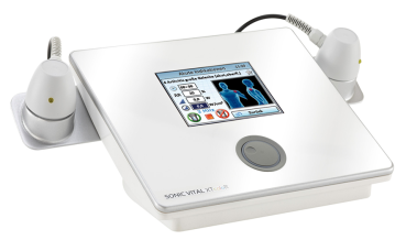 SONIC VITAL XTcoloR Ultraschalltherapiegerät mit 2 Behandlungsköpfen