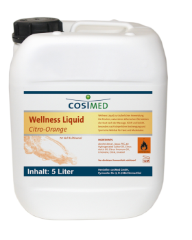 Wellness-Liquid "Citro-Orange" (mit 70 Vol.% Ethanol), 5 l