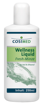 Wellness-Liquid "Fresh-Minze" (mit 70 Vol.% Ethanol), 250 ml