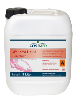 Wellness-Liquid "Grapefruit" (mit 70 Vol.% Ethanol), 5 l